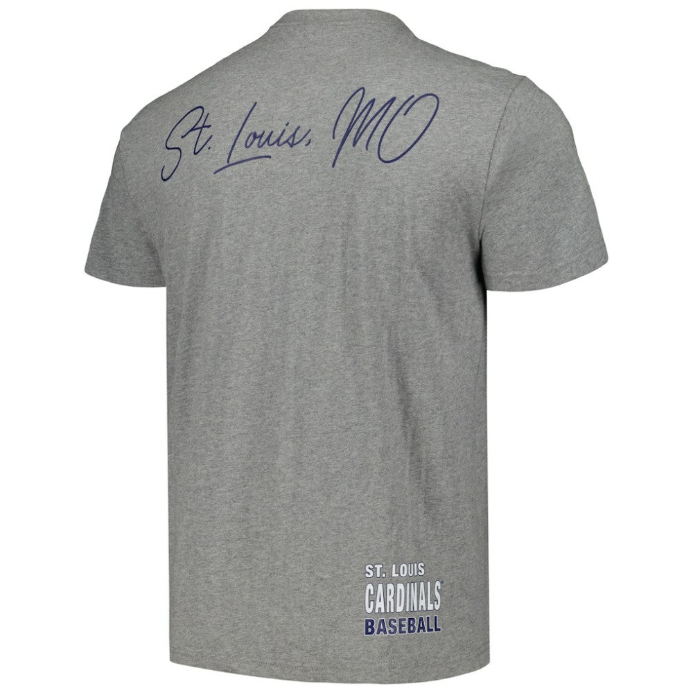 St. Louis Cardinals Cooperstown Collection City Collection T-Shirt Heather Gray