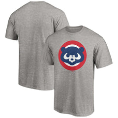 Chicago Cubs Cooperstown Collection Huntington T-Shirt Heather Gray
