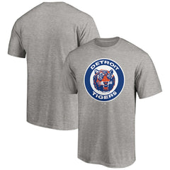 Detroit Tigers Cooperstown Collection Huntington T-Shirt Heather Gray