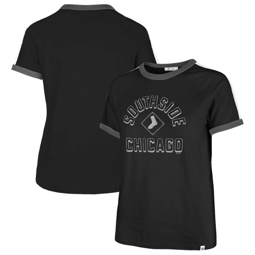 Chicago White Sox Women's City Connect Sweet Heat Peyton T-Shirt Black