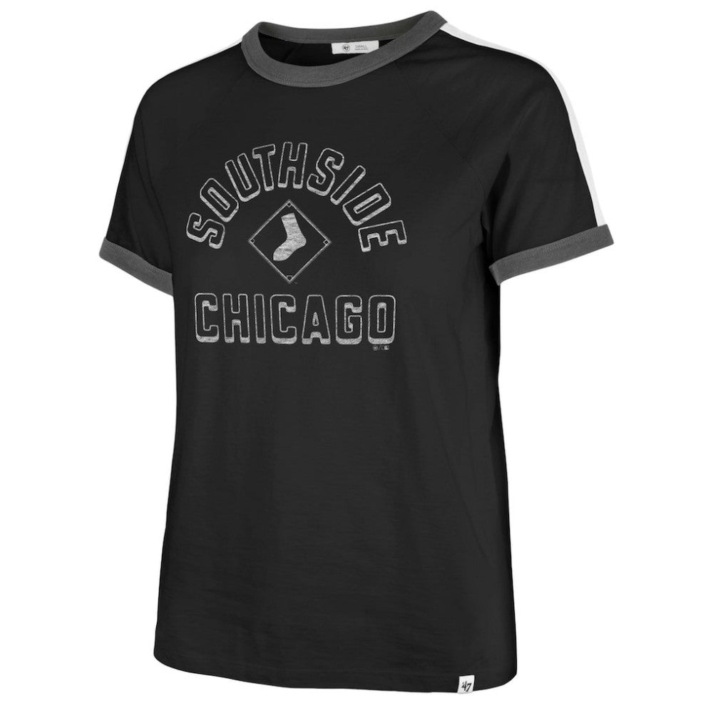 Chicago White Sox Women's City Connect Sweet Heat Peyton T-Shirt Black