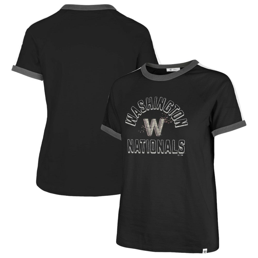 Washington Nationals Women's City Connect Sweet Heat Peyton T-Shirt Black