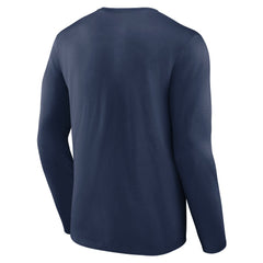 Cleveland Guardians Official Wordmark Long Sleeve T-Shirt Navy