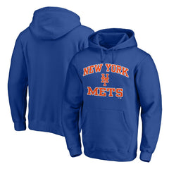 New York Mets Heart & Soul Pullover Hoodie Royal