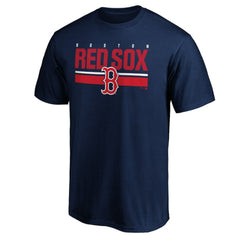 Boston Red Sox End Game Team Wordmark T-Shirt Navy