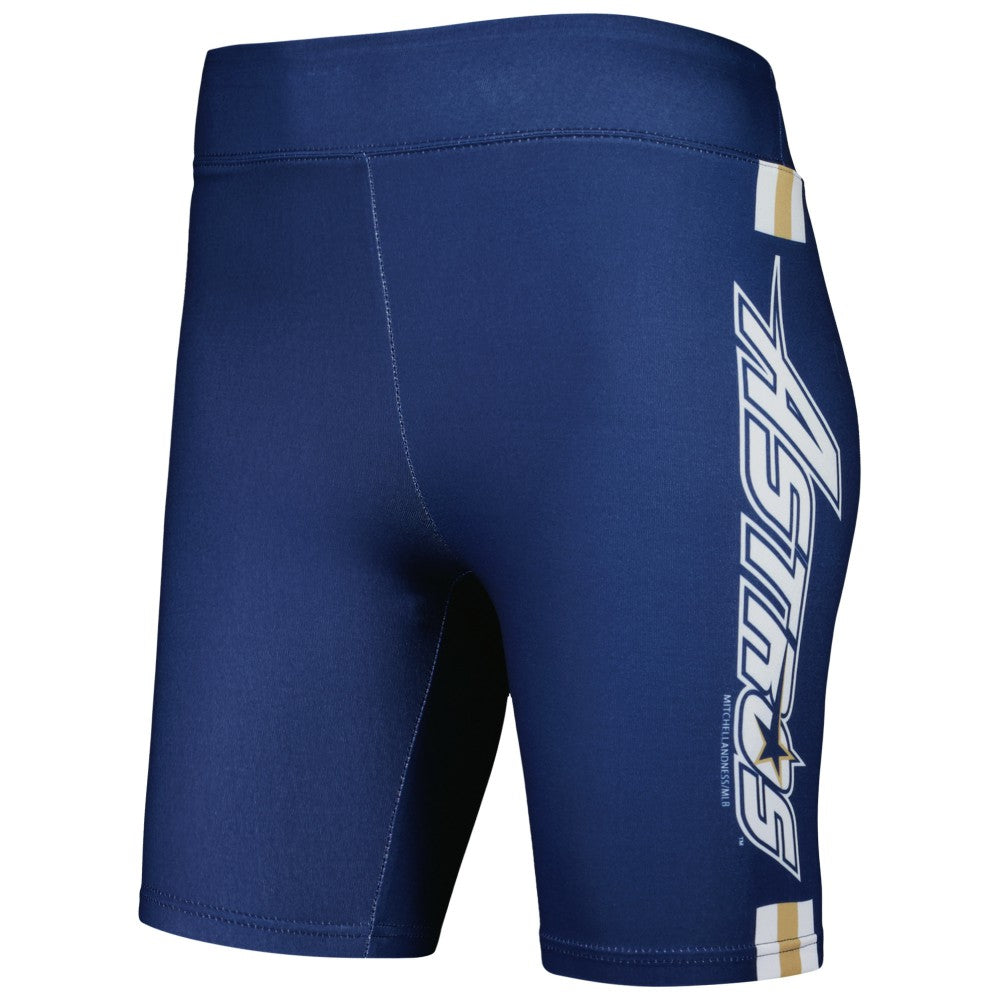 Houston Astros Women's Biker Shorts Navy