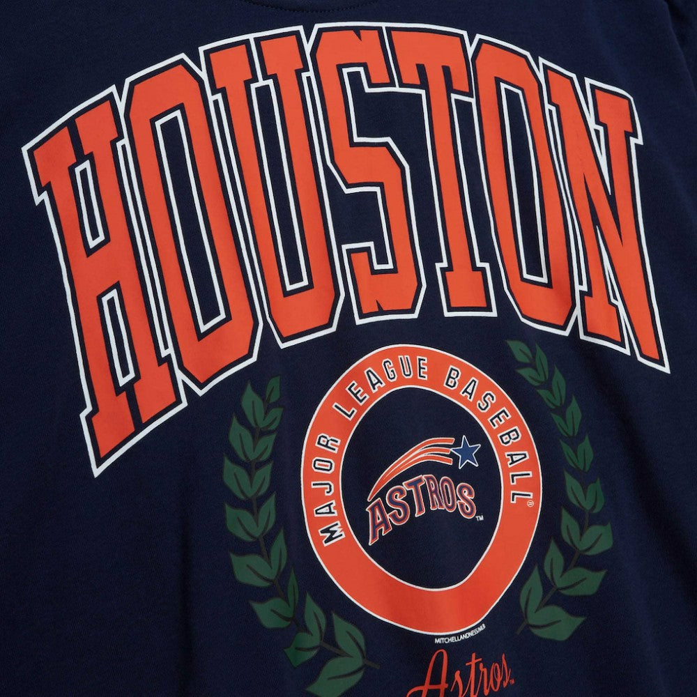 Houston Astros Women's Logo Lt 2.0 Pullover Sweatshirt Navy