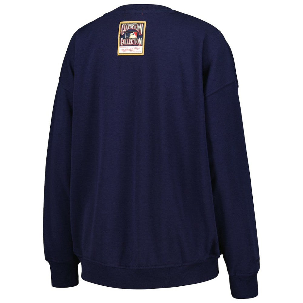 Boston Red Sox Women's Logo Lt 2.0 Pullover Sweatshirt Navy