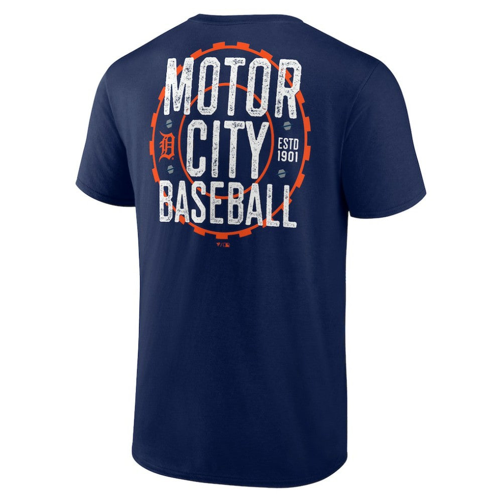 Detroit Tigers Bring It Motor City T-Shirt Navy