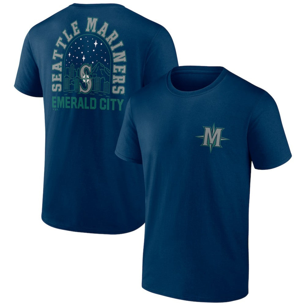 Seattle Mariners Emerald City Bring It T-Shirt Navy