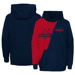 Washington Capitals Preschool Unrivaled Pullover Hoodie - Red/Navy Hoodies