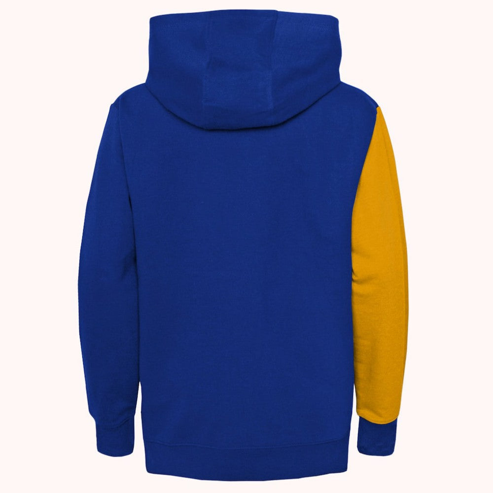 St. Louis Blues Youth Unrivaled Pullover Hoodie - Gold/Blue Hoodies