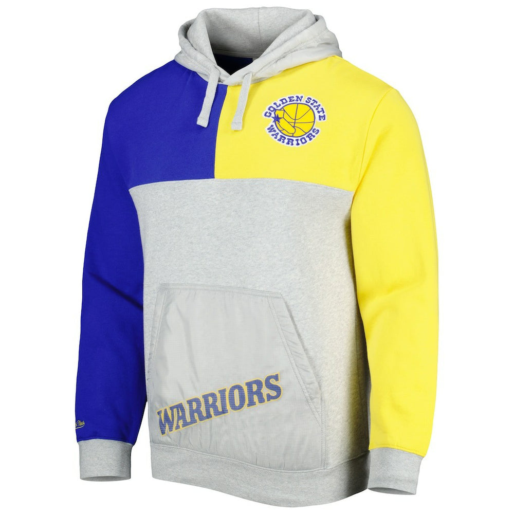 Golden State Warriors Tie-Breaker Pullover Hoodie sale - Heather Gray sale