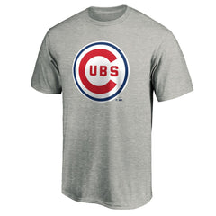 Chicago Cubs Cooperstown Collection Forbes T-Shirt Heather Gray