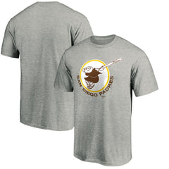 San Diego Padres Cooperstown Collection Forbes T-Shirt Heather Gray