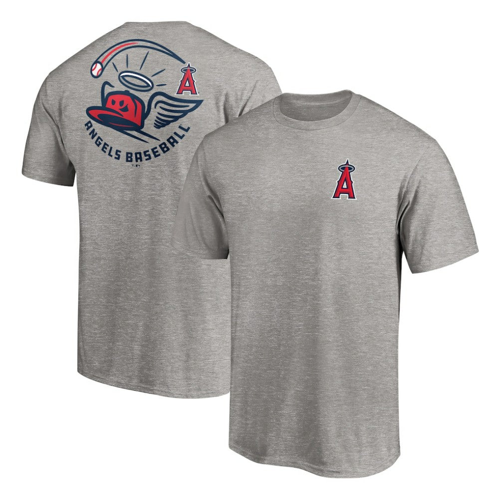 Los Angeles Angels Cappy T-Shirt Heather Gray