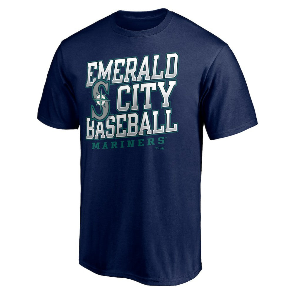 Seattle Mariners Emerald City Baseball T-Shirt Navy