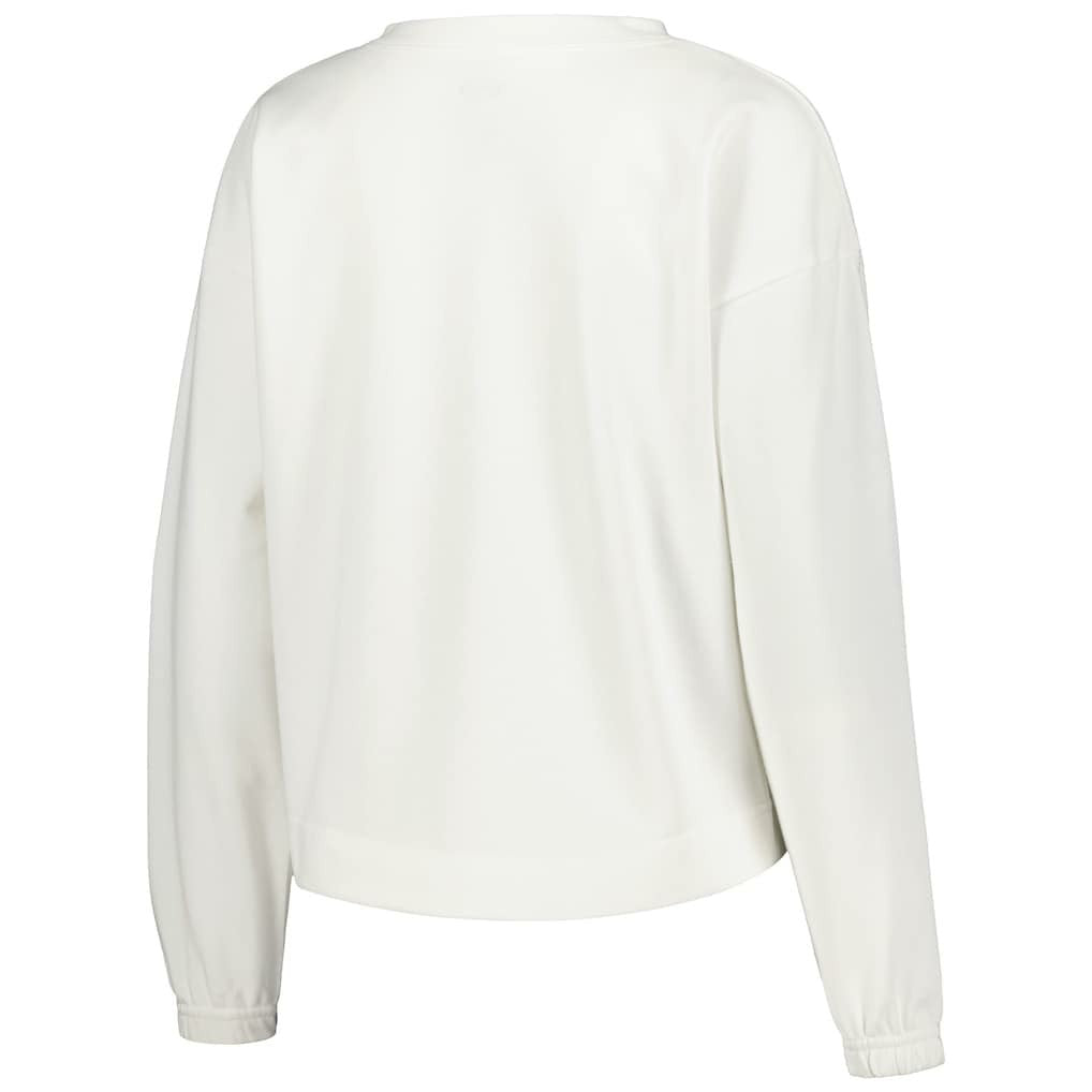 Chicago Bulls Concepts Sport Women's Sunray Notch Neck Long Sleeve Top sale - White cheap