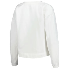 Los Angeles Lakers Concepts Sport Women's Sunray Notch Neck Long Sleeve Top - White cheap