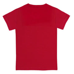 Boston Red Sox Tiny Turnip Youth Teddy Boy T-Shirt Red