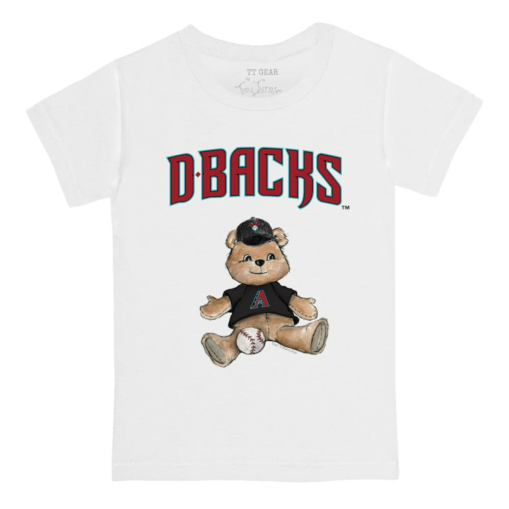 Arizona Diamondbacks Tiny Turnip Youth Teddy Boy T-Shirt White