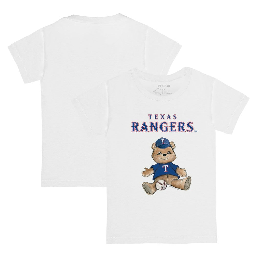 Texas Rangers Tiny Turnip Youth Teddy Boy T-Shirt White