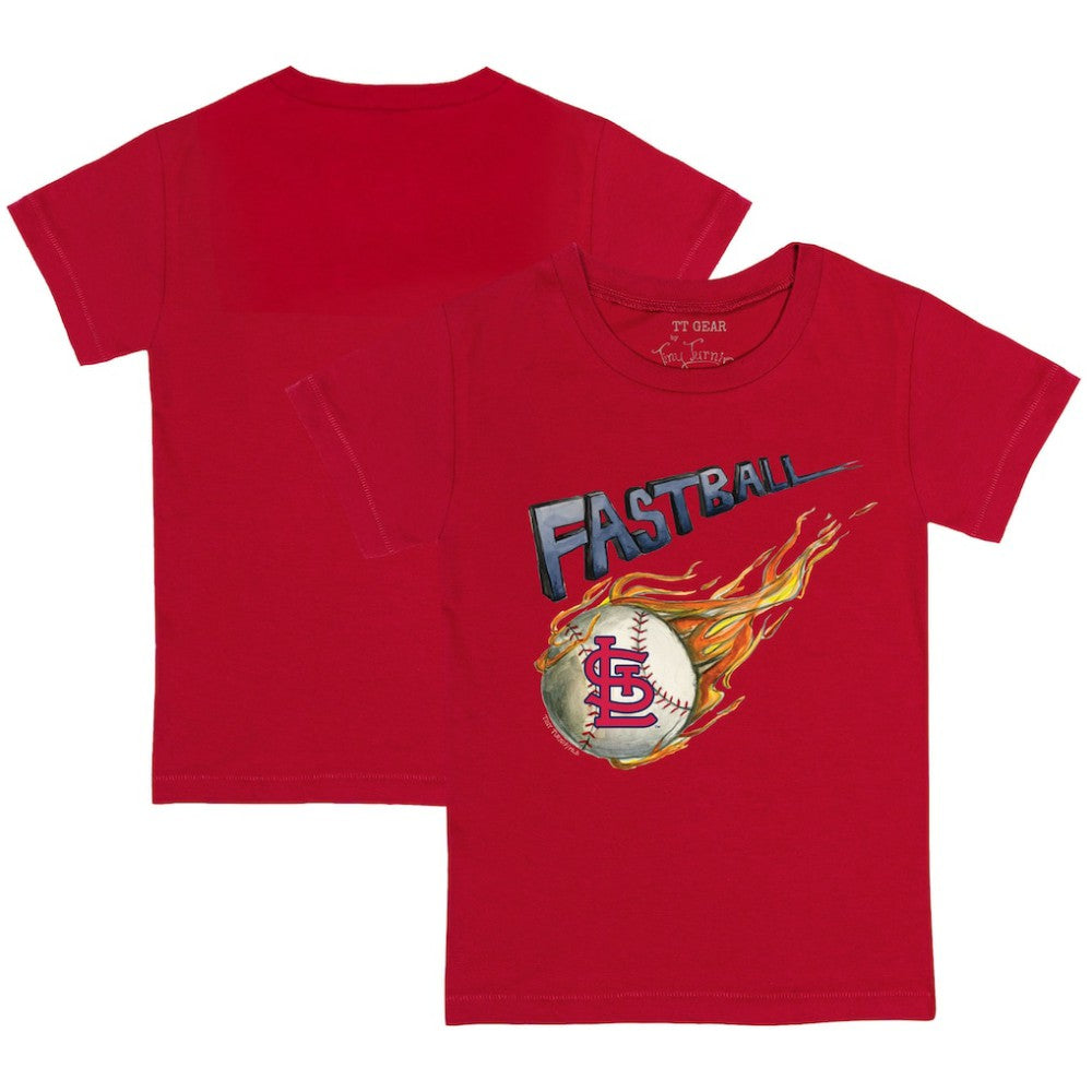 St. Louis Cardinals Tiny Turnip Youth Fastball T-Shirt Red