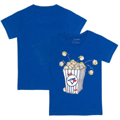 Toronto Blue Jays Tiny Turnip Youth Popcorn T-Shirt Royal