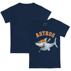 Houston Astros Tiny Turnip Youth Shark T-Shirt Navy
