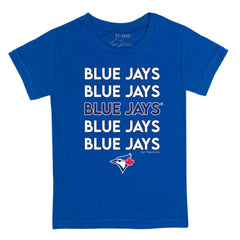 Toronto Blue Jays Tiny Turnip Youth Stacked T-Shirt Royal