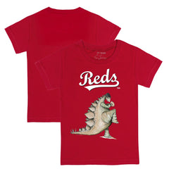 Cincinnati Reds Tiny Turnip Youth Stega T-Shirt Red