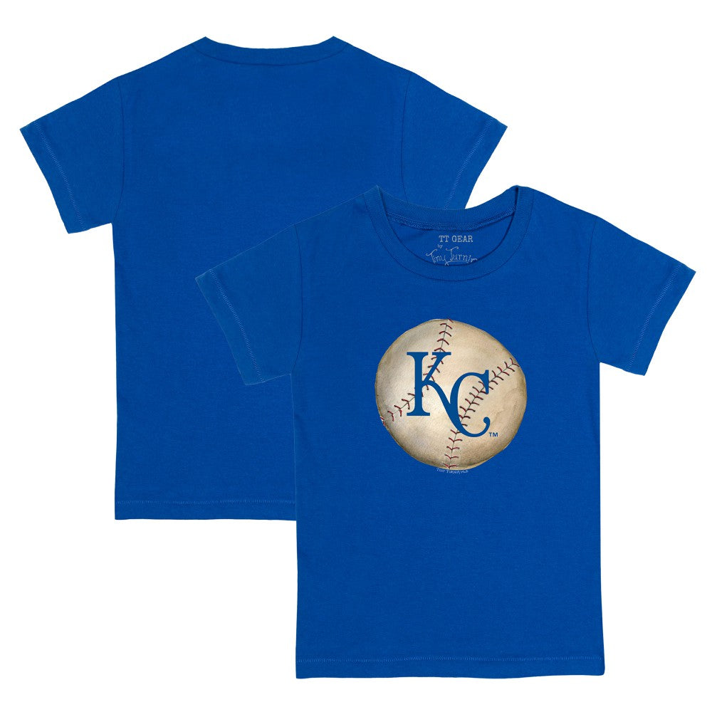 Kansas City Royals Tiny Turnip Youth Stitched Baseball T-Shirt Royal