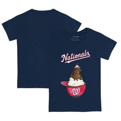 Washington Nationals Tiny Turnip Youth Sundae Helmet T-Shirt Navy