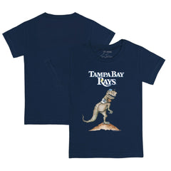 Tampa Bay Rays Tiny Turnip Youth TT Rex T-Shirt Navy