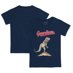 Cleveland Guardians Tiny Turnip Youth TT Rex T-Shirt Navy