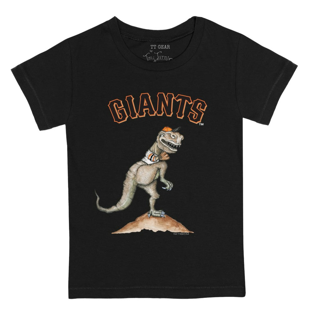 San Francisco Giants Tiny Turnip Youth TT Rex T-Shirt Black