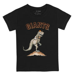 San Francisco Giants Tiny Turnip Youth TT Rex T-Shirt Black