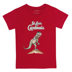 St. Louis Cardinals Tiny Turnip Youth TT Rex T-Shirt Red