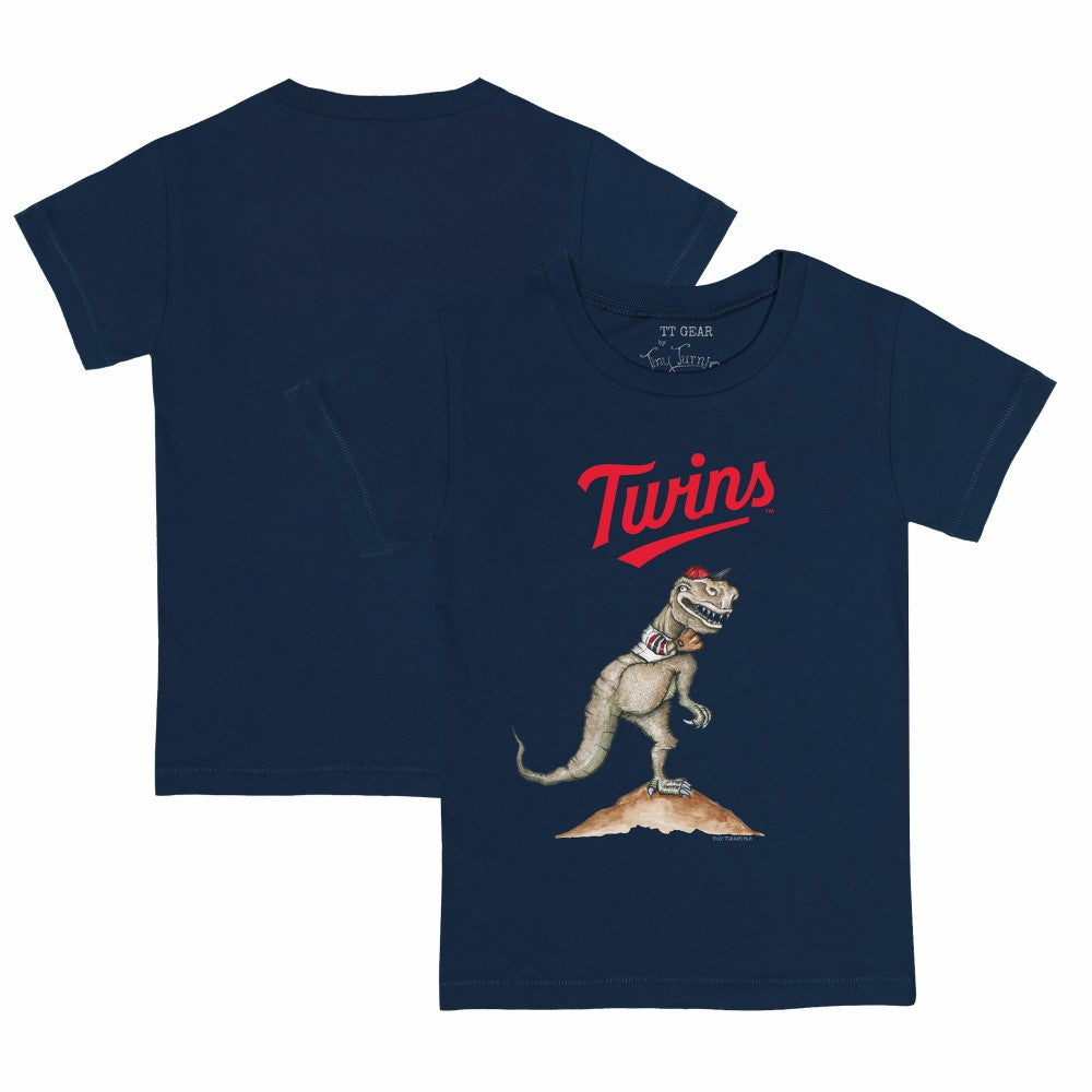 Minnesota Twins Tiny Turnip Youth TT Rex T-Shirt Navy