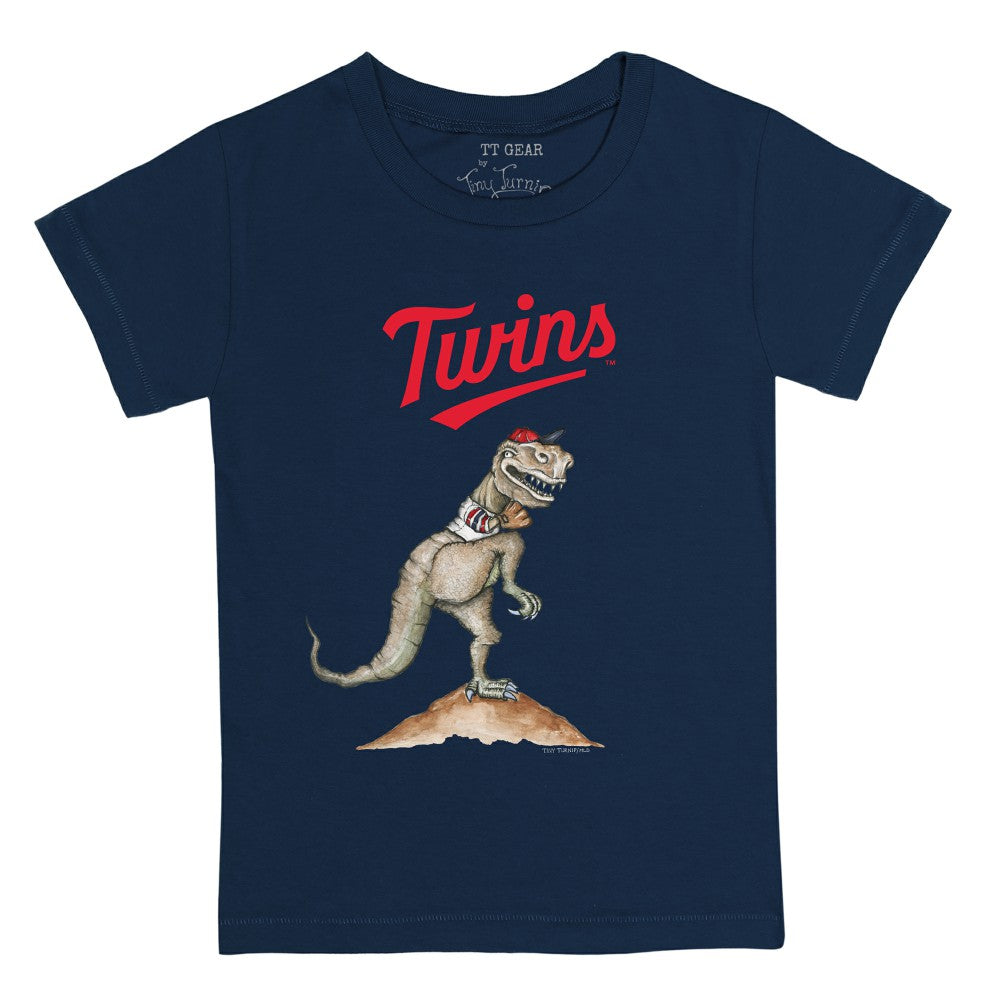 Minnesota Twins Tiny Turnip Youth TT Rex T-Shirt Navy