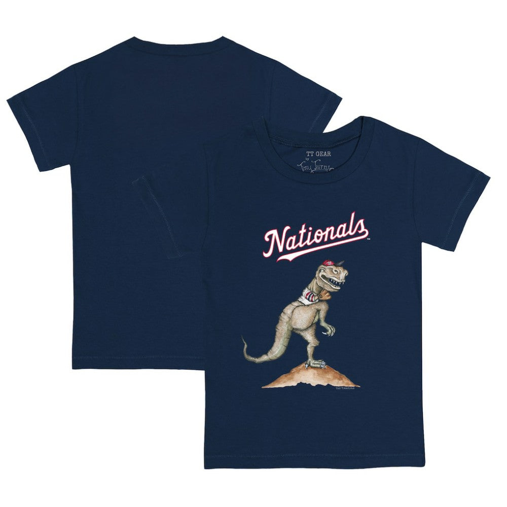 Washington Nationals Tiny Turnip Youth TT Rex T-Shirt Navy