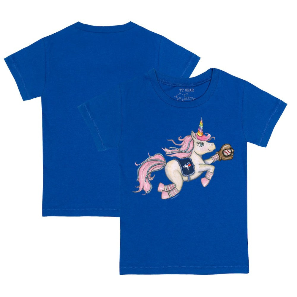 Toronto Blue Jays Tiny Turnip Youth Unicorn T-Shirt Royal