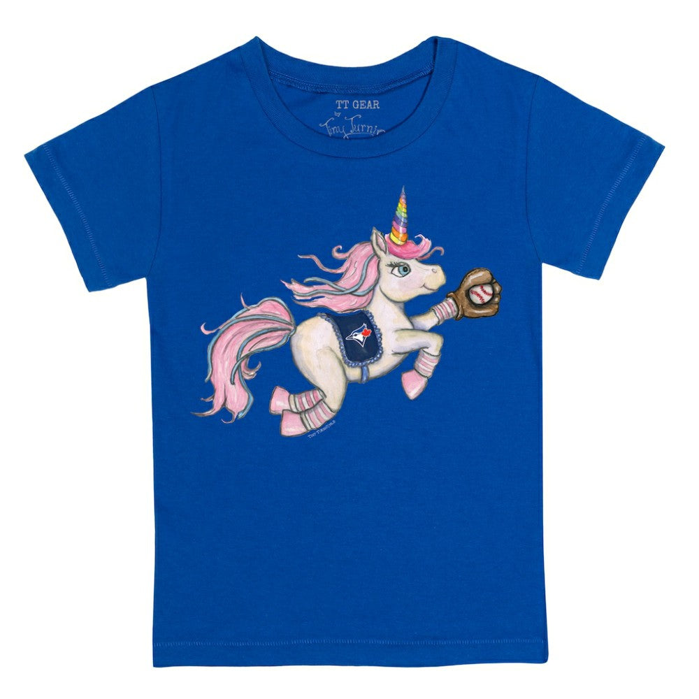 Toronto Blue Jays Tiny Turnip Youth Unicorn T-Shirt Royal