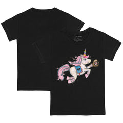 Miami Marlins Tiny Turnip Youth Unicorn T-Shirt Black
