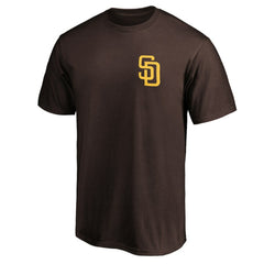 San Diego Padres Number One Dad T-Shirt Brown