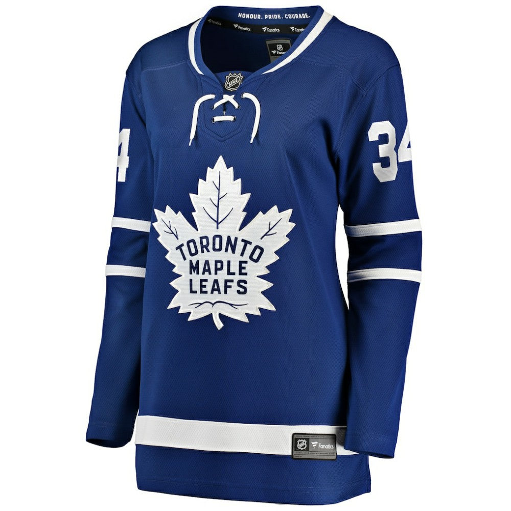 Auston Matthews Toronto Maple Leafs Fanatics Women's Home Breakaway Jersey - Blue Jerseys