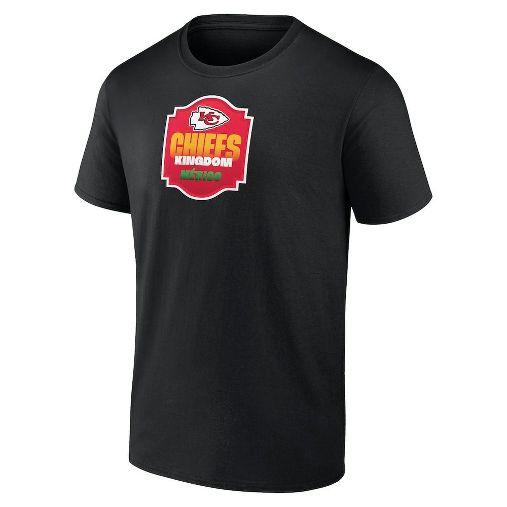 Kansas City Chiefs Kingdom Mexico T-Shirt - Black discount