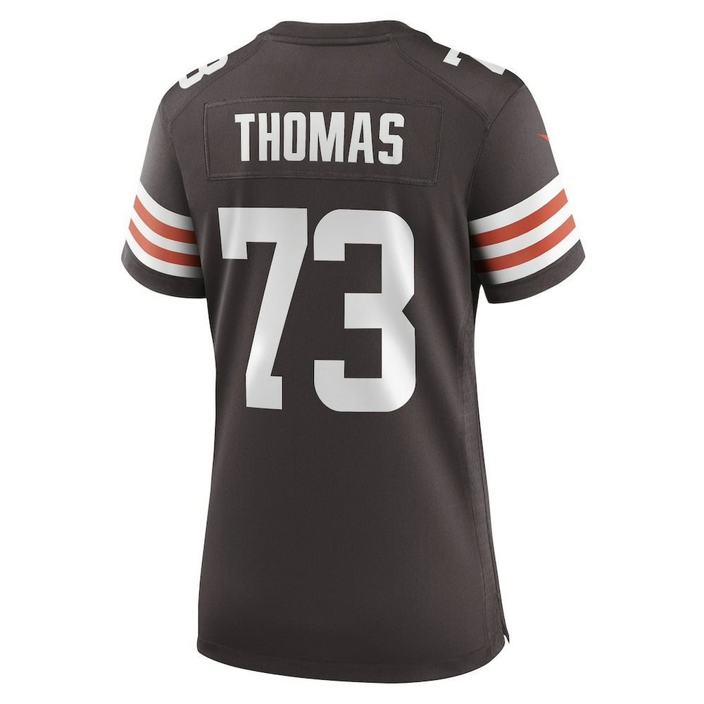Joe Thomas Cleveland Browns Women's Retired Game Player Jersey - Brown sale