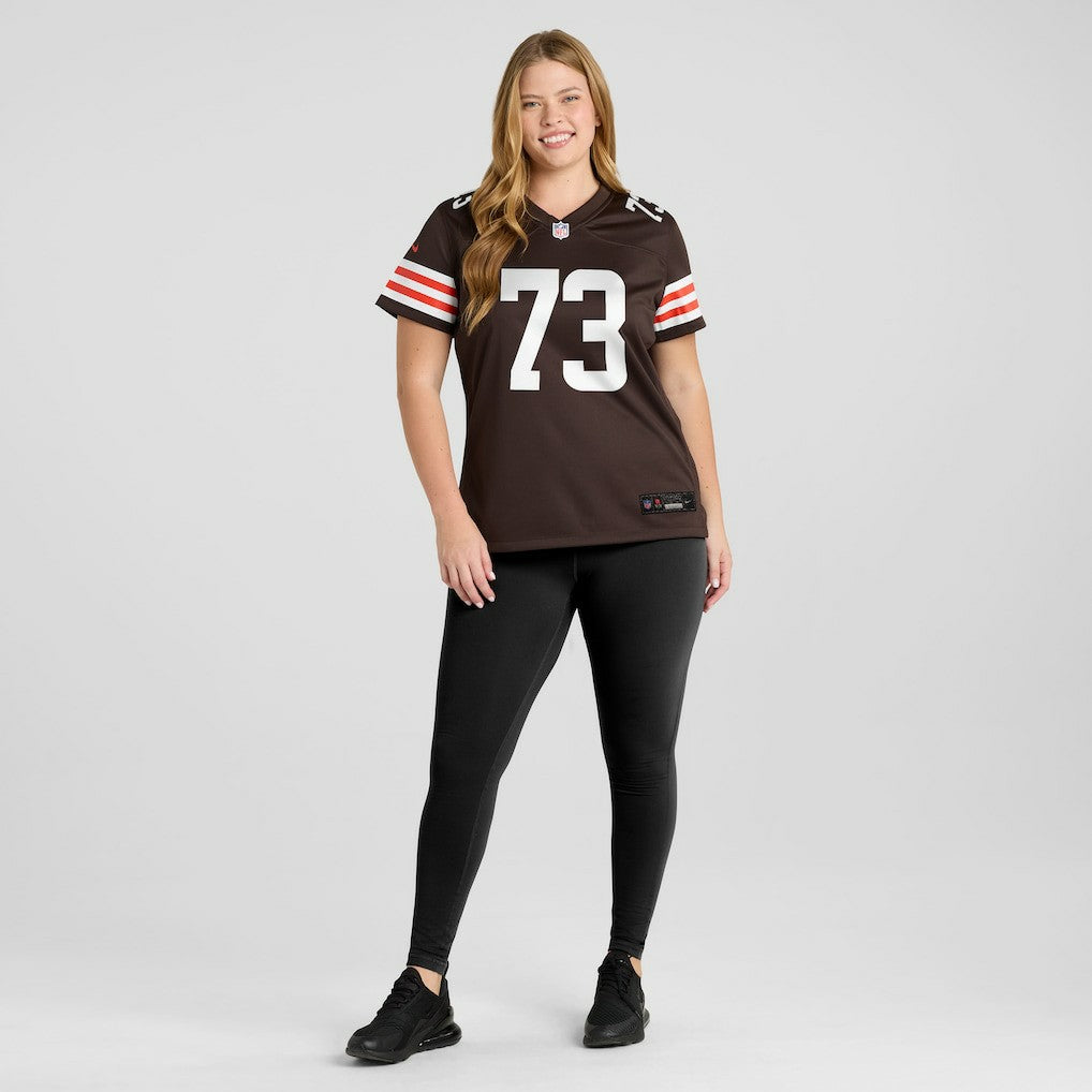 Joe Thomas Cleveland Browns Women's Retired Game Player Jersey - Brown sale