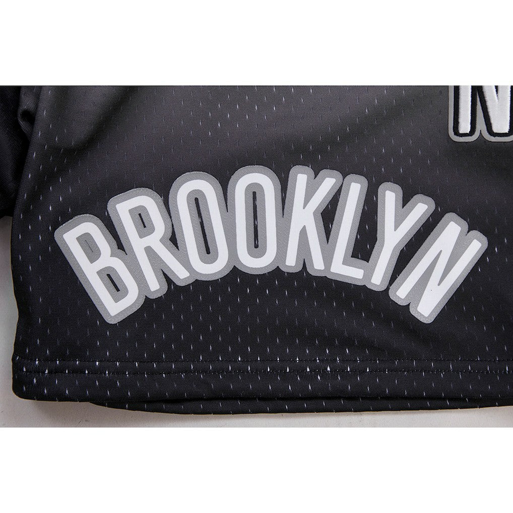 Brooklyn Nets Pro Standard Ombre Mesh Shorts - Black/Gray shop